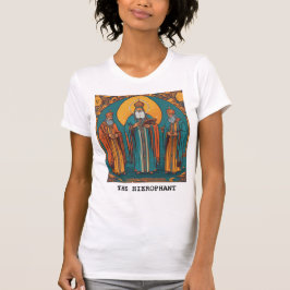 DE HEIROPHANT - TAROT KAART T-SHIRT