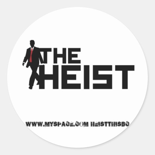 De Heist Stickers (Voorkant)