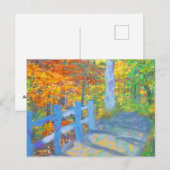 De hek-kunst briefkaart (Voorkant / Achterkant)