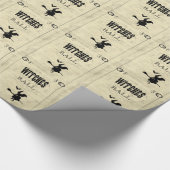 De heks Ball Halloween Cadeaupapier (Hoek)
