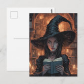 De heks briefkaart (Voorkant / Achterkant)