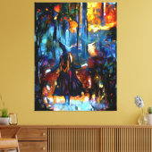 De heks canvas afdruk (Insitu (Woonkamer))