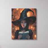 De heks canvas afdruk (Voorkant)