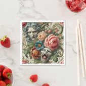 De Heks & de Kreet – Gotische Victoriaanse stijl Servet (Insitu)