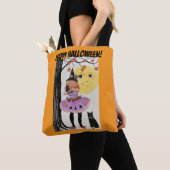 De heks en de maan tote bag (Dichtbij)