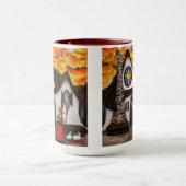 De heks en haar ganzen mok (Midden)