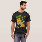 De heks Halloween Samhain T-shirt (Voorkant volledig)