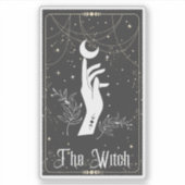 De Heks Hand Tarot Sticker (Voorkant)