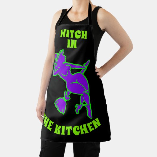 De heks in de keuken schort (Insitu)
