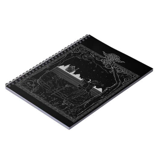 De heks in het hout: Untold Folktale Notitieboek (Linkerzijde)