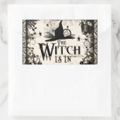 De heks is binnen! Stickers (Tas)