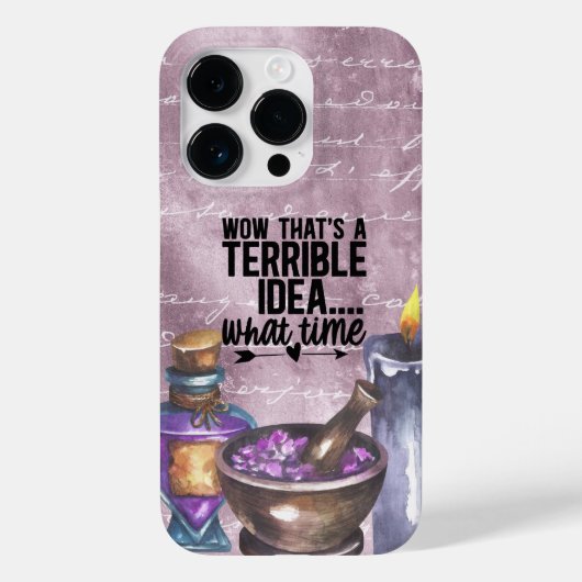 De heks is hilarisch betoverd Case-Mate iPhone case (Achterkant)