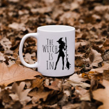 De heks is in Halloween