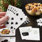 De heks is in pokerkaarten (Insitu)