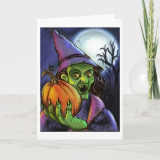 De heks kaart (Voorkant)