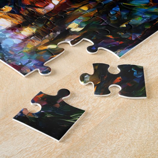 De heks legpuzzel (Zijkant)