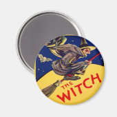 De heks Magnet (Voorkant / Achterkant)
