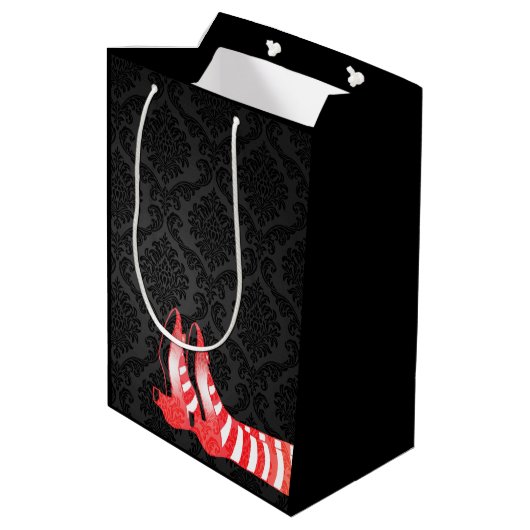 De heks opgevangen medium cadeauzakje (Achterkant Gekanteld)