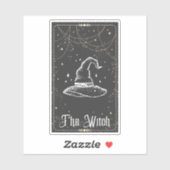De heks Pet Tarot Sticker (Vel)