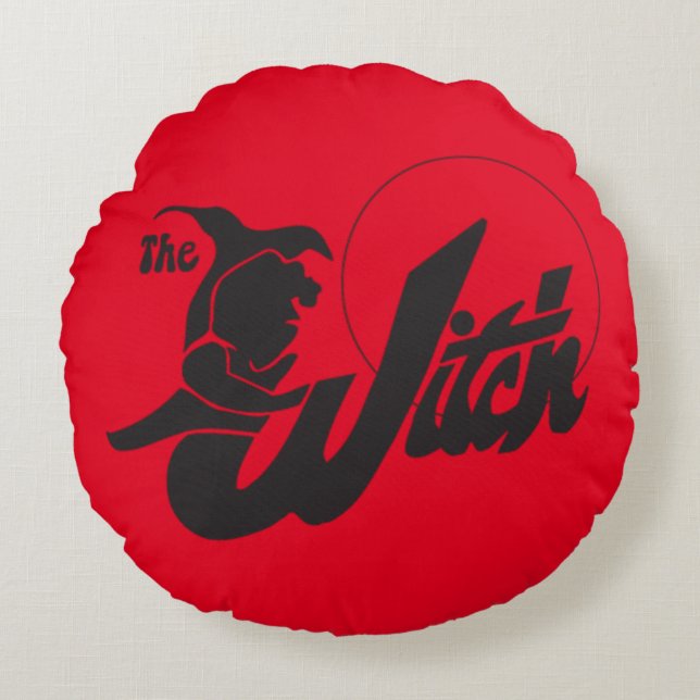 De heks rond kussen (Voorkant)