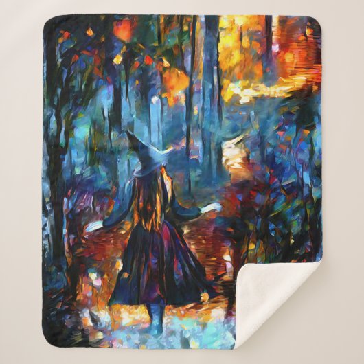 De heks sherpa deken (Voorkant)