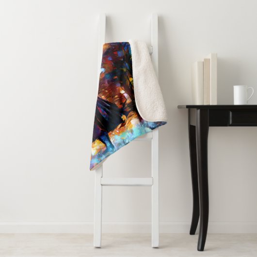 De heks sherpa deken (In situ)