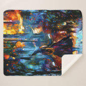 De heks sherpa deken (Voorkant (horizontaal))