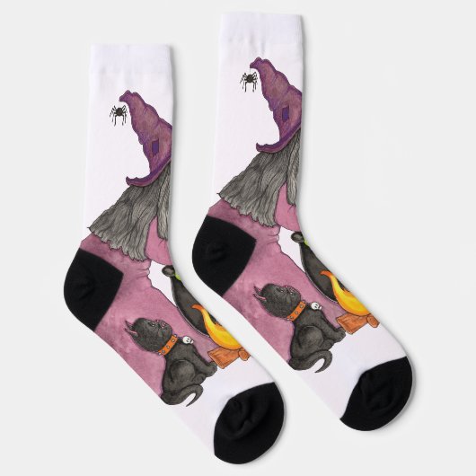 De heks Sokken (Rechts)