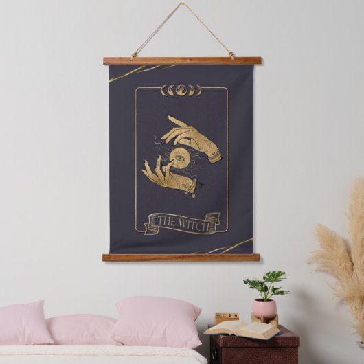 De heks Tarot Kaart Hangend Wandkleed (Slaapkamer)