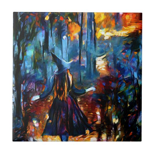 De heks tegeltje (Voorkant)