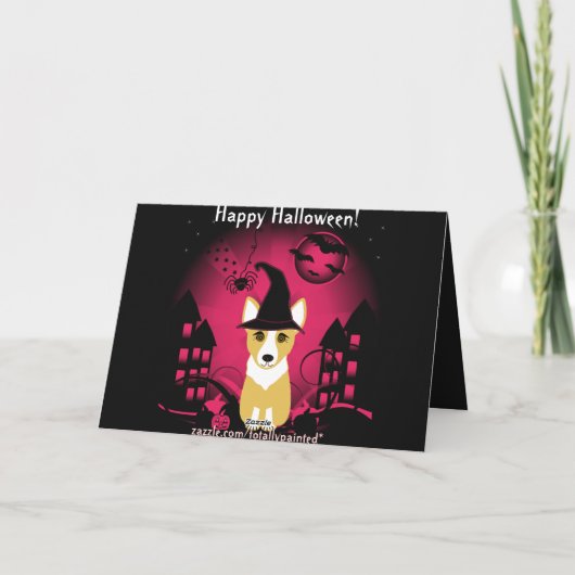 De Heks van Corgi Kaart (Achterkant)