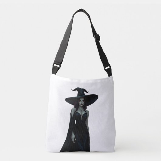 De heks van de nacht crossbody tas (Voorkant)
