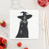 De heks van de nacht servet (Insitu)