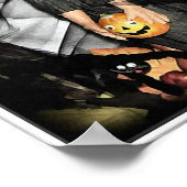 De Heks van Halloween Poster (Hoek)