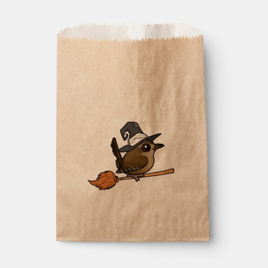 De Heks van het winterkoninkje Bedankzakje (Voorkant)