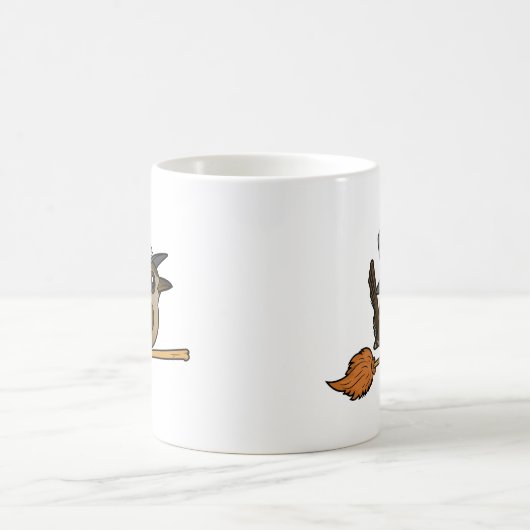 De Heks van het winterkoninkje Koffiemok (Center)