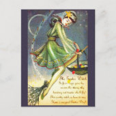 De Heks van Pasen van Falln Feestdagenkaart (Voorkant)