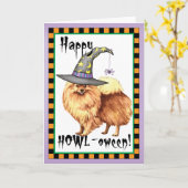 De Heks van Pomeranian Kaart (Gele Bloem)