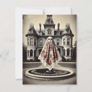 De heks van Roseveil Manor – Gotisch Victoriaans Notitiekaartje