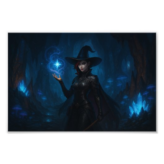 De heks van VEKAR’NOCT Foto Afdruk (Voorkant)