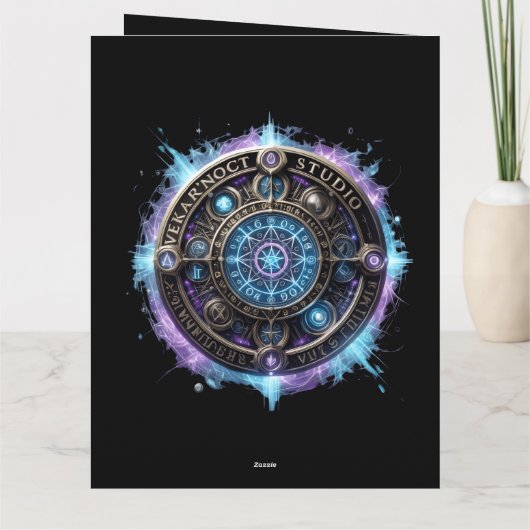 De heks van VEKAR’NOCT Kaart (Achterkant)