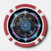 De heks van VEKAR’NOCT Poker Chips (Achterkant)