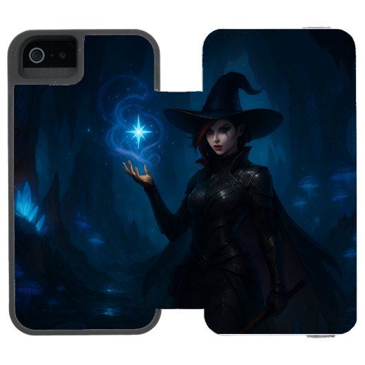 De Heks van VEKAR'NOCT Incipio iPhone Portemonnee Hoesje (Agenda Open)