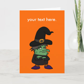 De Heks van Witchy Kaart