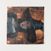 De heks wandkleed (Voorkant (horizontaal))