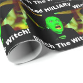 De heks wordt door Hillary Ditch Cadeaupapier (Rol Hoek)