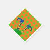 De heks zit in servet (Hoek)