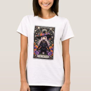 De Heksen Tarot met een Zwarte Hond T-shirt