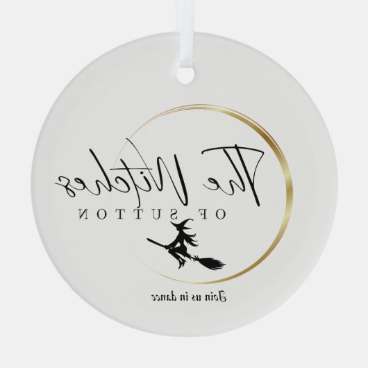 De heksen van Sutton Ornament (Achterkant)