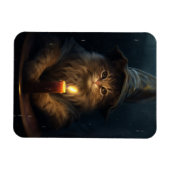 De heksenkat magneet (Horizontaal)